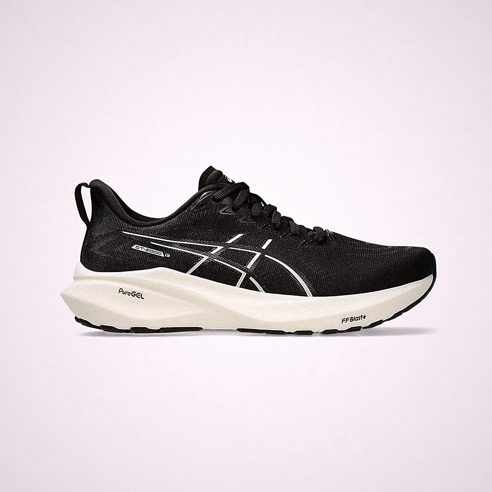Asics GT-2000 13 BLACK/WHITE Laufschuhe Unisex Damen Herren Running Laufen Sport
