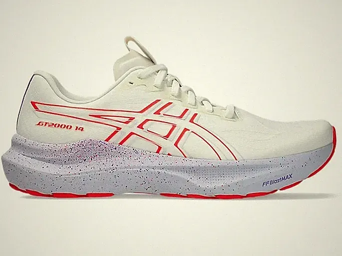 Asics GT 2000 14 Tokyo Herren Running Sneaker Creme UK:14 EU:50,5 US:15 / 32CM