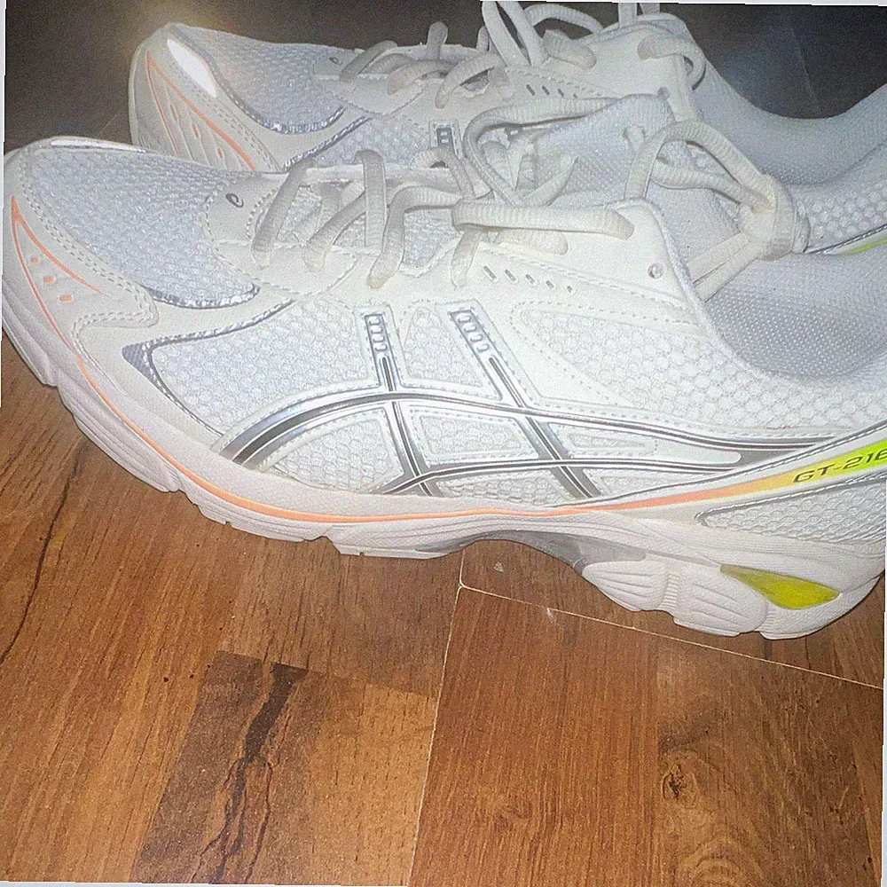 ASICS GT-2160 Herren Sneaker Laufschuh Mesh Weiß/Silber/Gelb EU 44,5