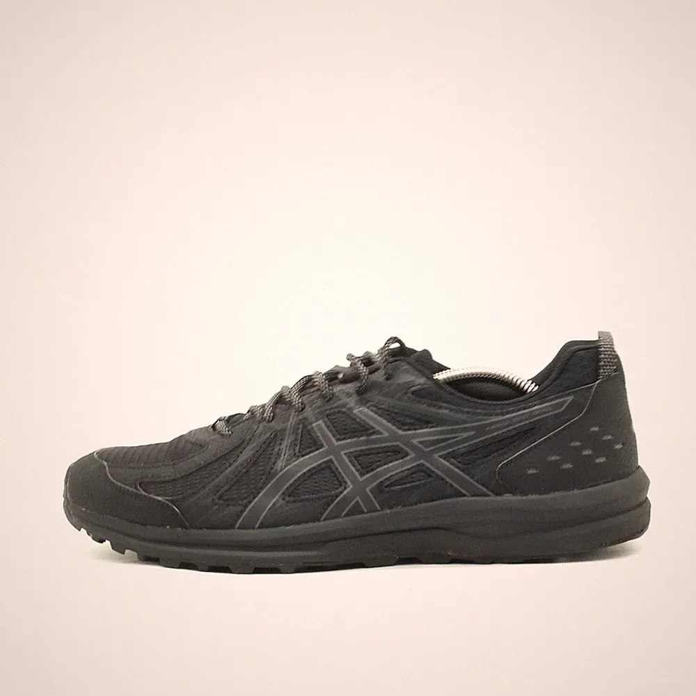 ASICS Herren Frequent Trail Sportschuh Schwarz Low-Top Laufschuh EU 44.5