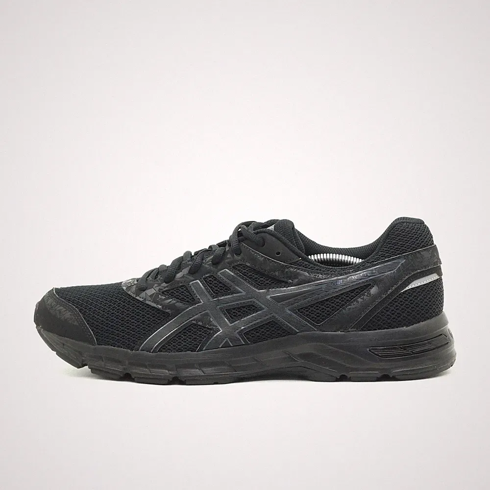 ASICS Herren Gel-Excite 4 Schuhe Schwarz Synthetikfaser Gel Laufschuhe EU 46.5