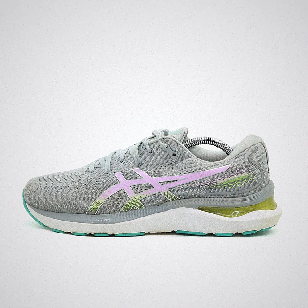 ASICS Herren GEL-Kayano 28 Schuhe Grau Mesh Niedrig ämpfung Laufschuhe EU 43,5