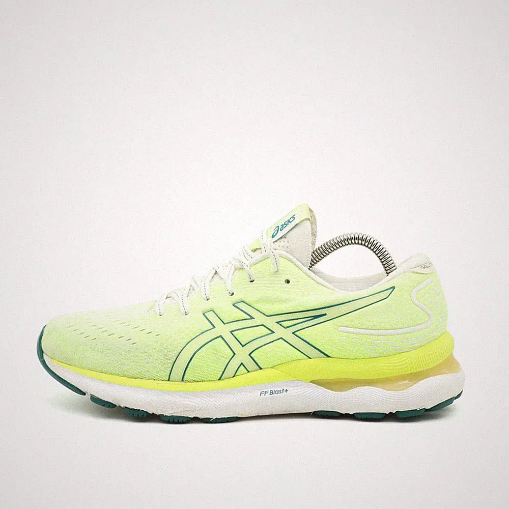 ASICS Herren Gel-Nimbus 24 Sportschuh EU 40.5 Neongelb 1012B201 Gel-Pads