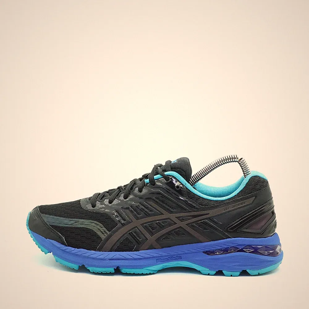 ASICS Herren GT-2000 Schuhe Schwarz/Blau GT-Serie Laufschuhe EU 41.5