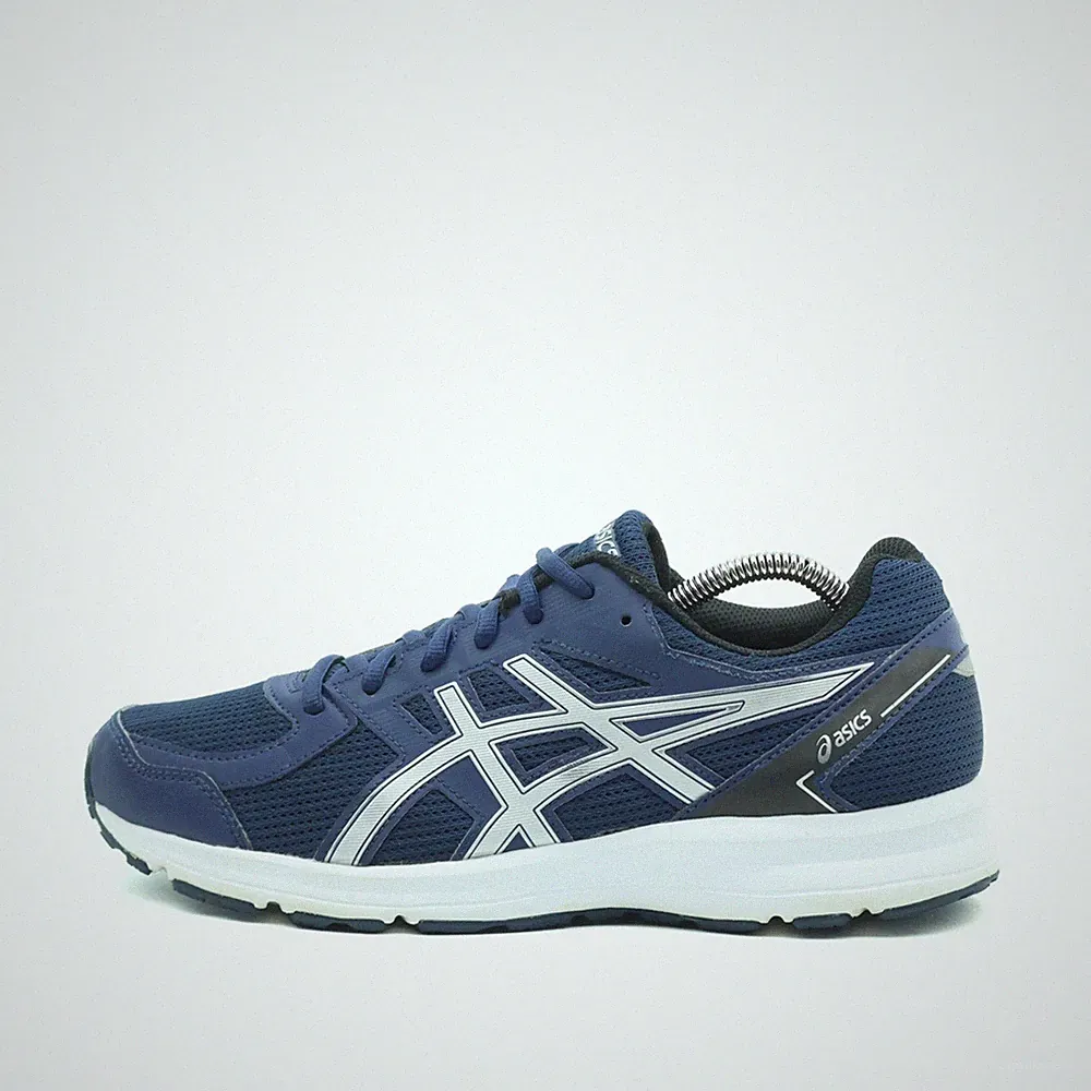 ASICS Herren JOLT 2 Sneaker Blau Synthetik Mesh Atmungsaktiv Laufschuhe EU 42.5
