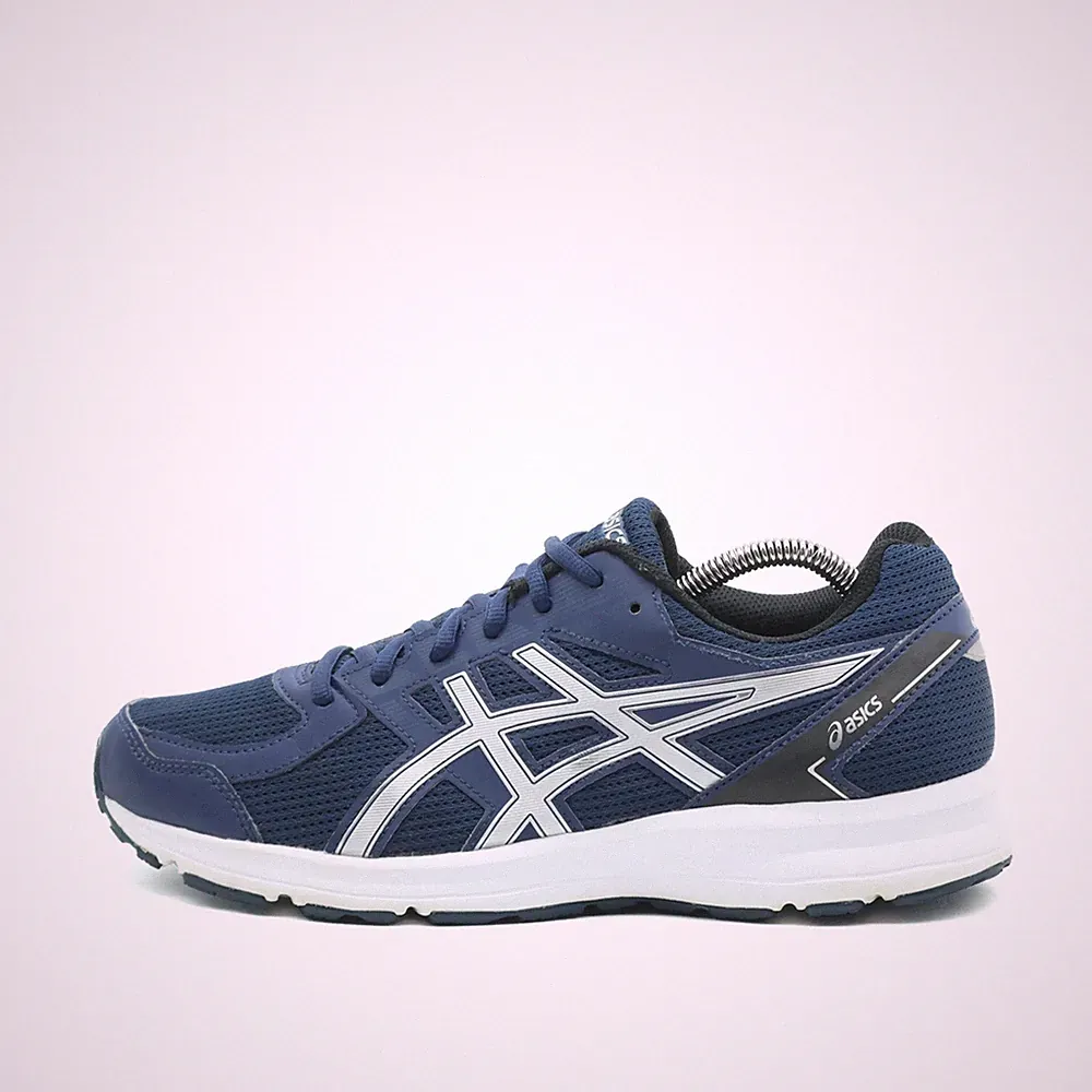 ASICS Herren JOLT 2 Sneaker Blau Synthetik Mesh Atmungsaktiv Laufschuhe EU 42.5