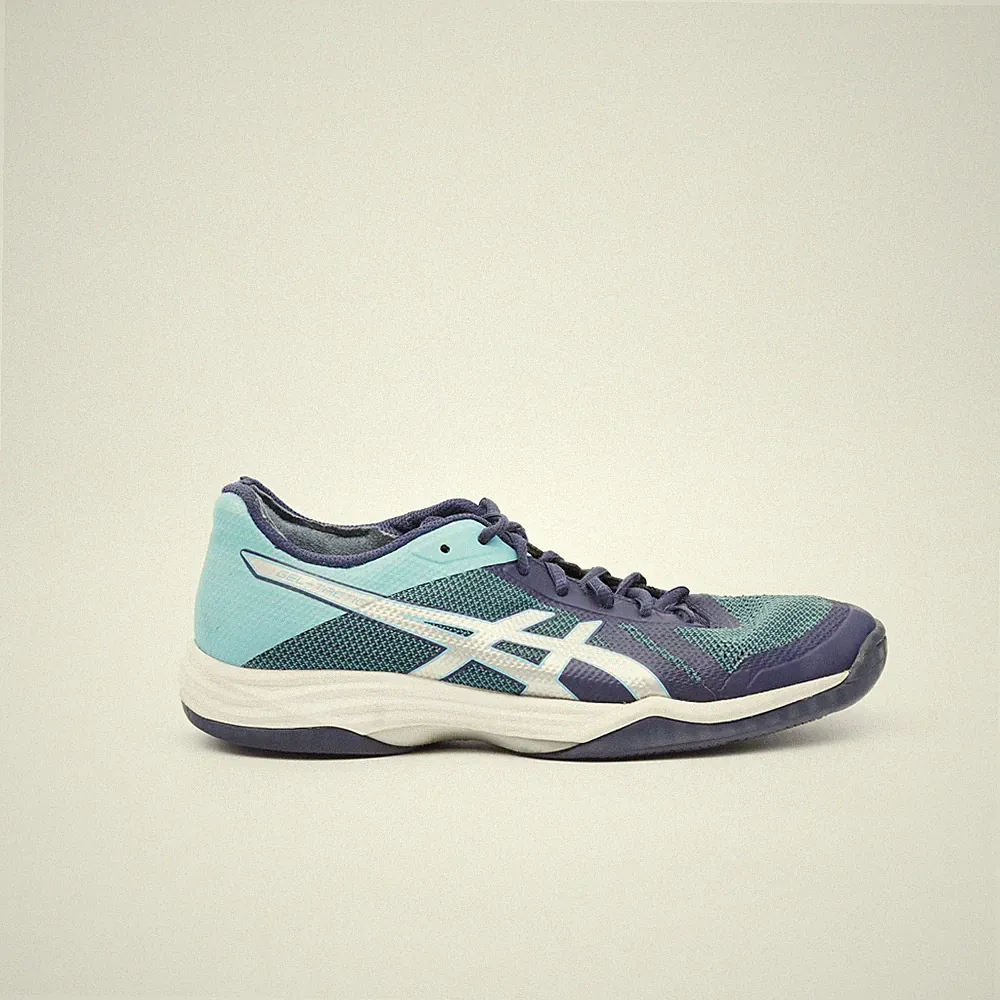 Asics Herren Laufschuhe Mehrfarbig Größe UK 8,5 Nylon Sportschuhe