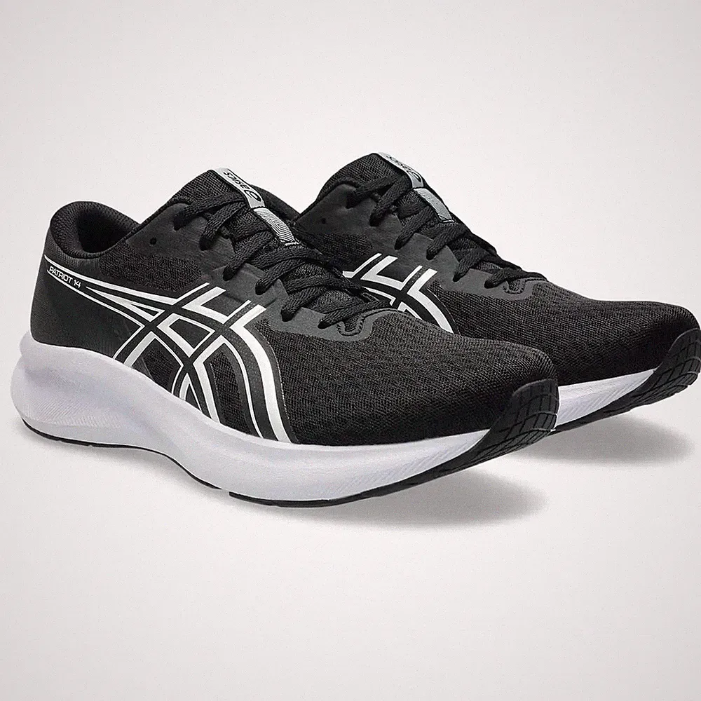 ASICS Herren Laufschuhe PATRIOT 14 1011C050 schwarz/weiß 2E aus Japan