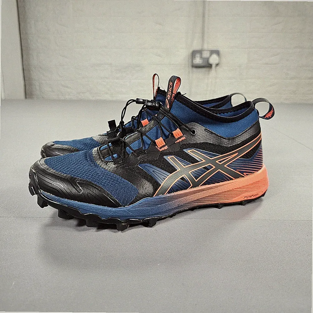 Asics Herren Sneaker Blau 6 UK Fuji Trabuco Pro Trail Laufschuhe 40 EU