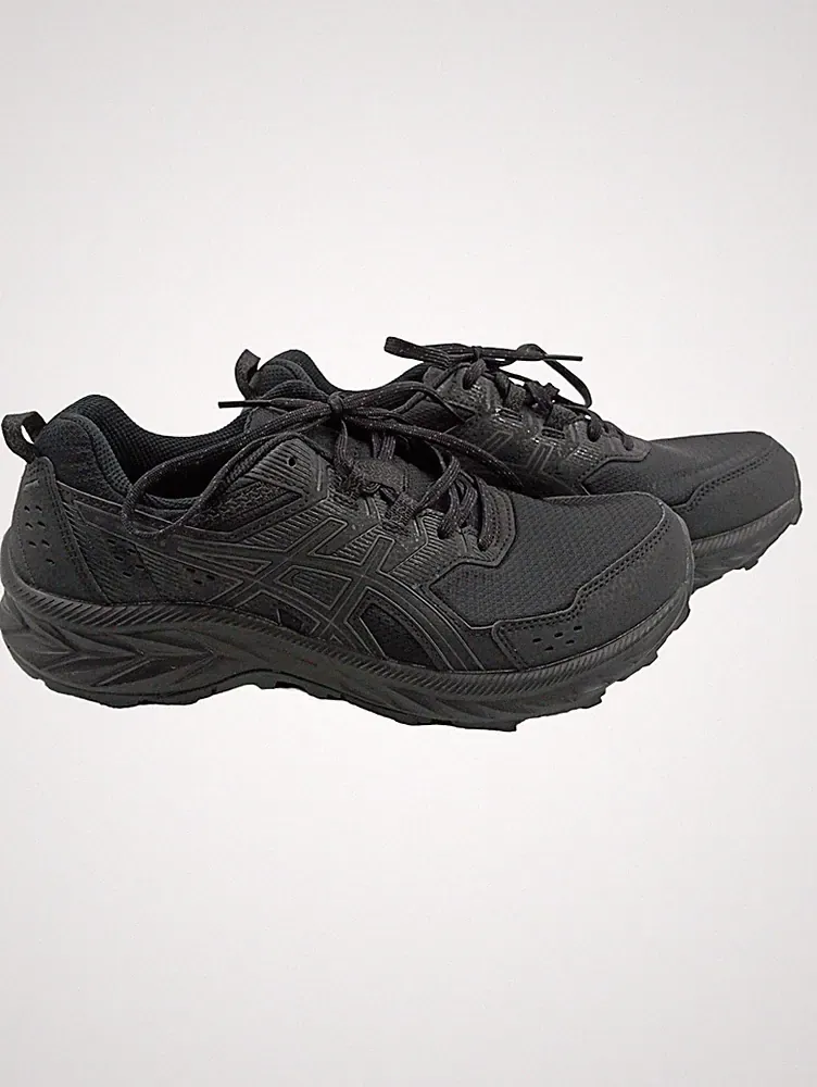 Asics Herren Sportschuhe Laufschuhe Schwarz Gr. 40.5