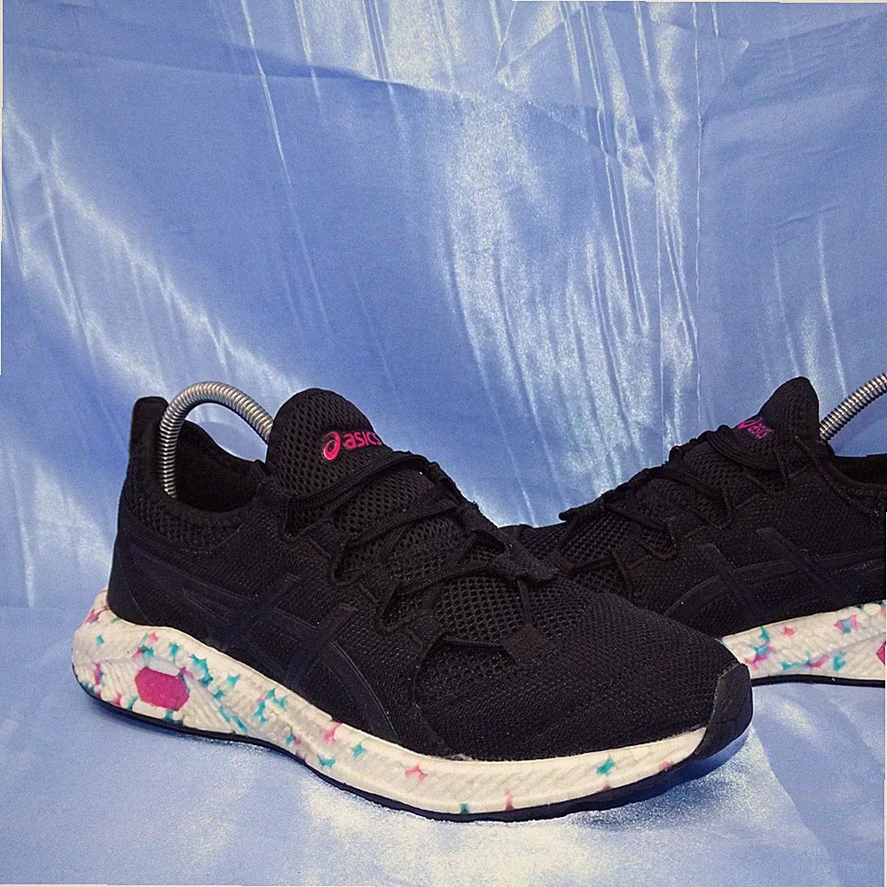 ASICS Hyper GEL-SAI LAUFSCHUHE Gr 38 Damen Schwarz Gel Kayano Cumulus Nimbus