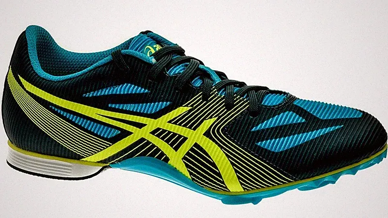 Asics Hyper MD 6 Neu Gr:50,5 Leichtathletik Laufschuhe Running Spikes Dämpfung