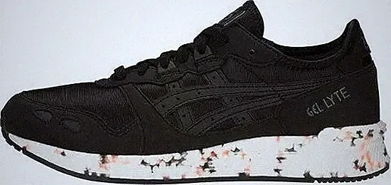 Asics HyperGel Lyte Sneaker Schwarz Laufschuhe Fitness SportStyle Herren Damen