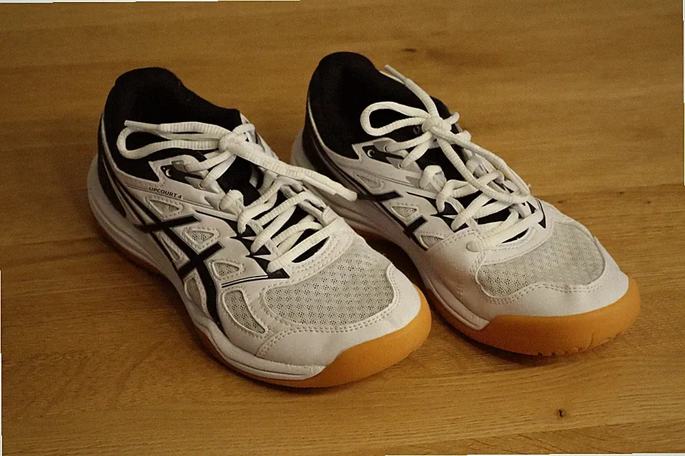 asics Jungen Schuhe Gr. EU 37 US 4 1/2 Laufschuhe Turnschuhe Hallenschuhe