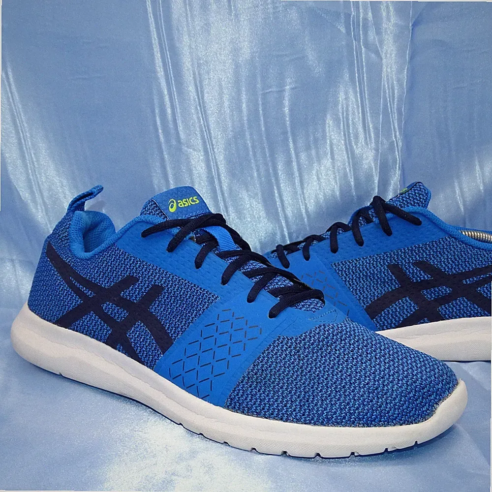 ASICS KANMEI LAUFSCHUHE GR 44 SCHUHE HERREN BLAU SNEAKER KAYANO CUMULUS RAR A9