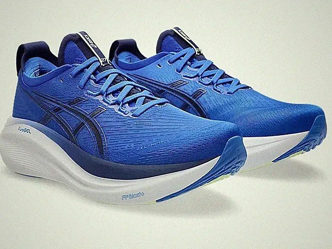 ASICS Laufschuhe GEL-NIMBUS 27 1011B958.401 Illusion Blue/Indig Herren Sneaker