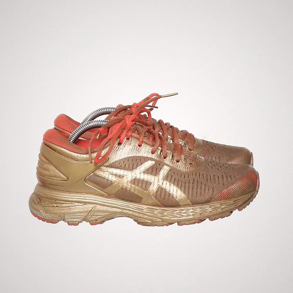 Asics, Laufschuhe, Größe: 37, 1012A026, Gold/Rot, Damen #HpI