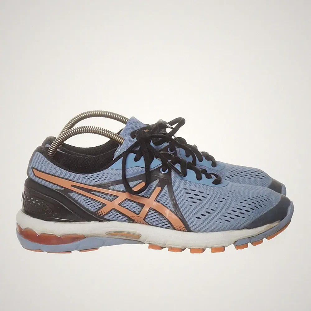Asics, Laufschuhe, Größe: 38, ASICS 33 T460N, Blau/Orange, Herren #wZO
