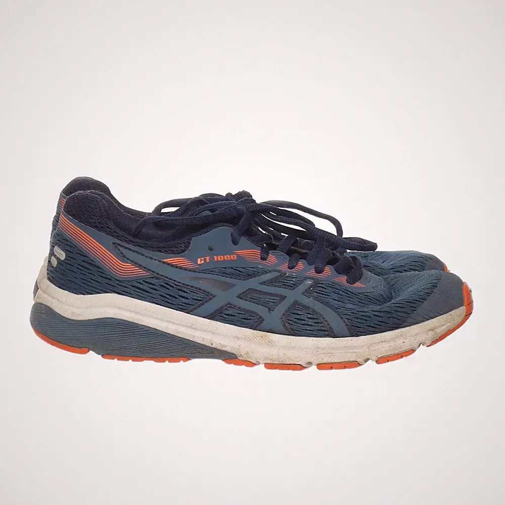Asics, Laufschuhe, Größe: 39, Blau/Orange, Herren #rJK