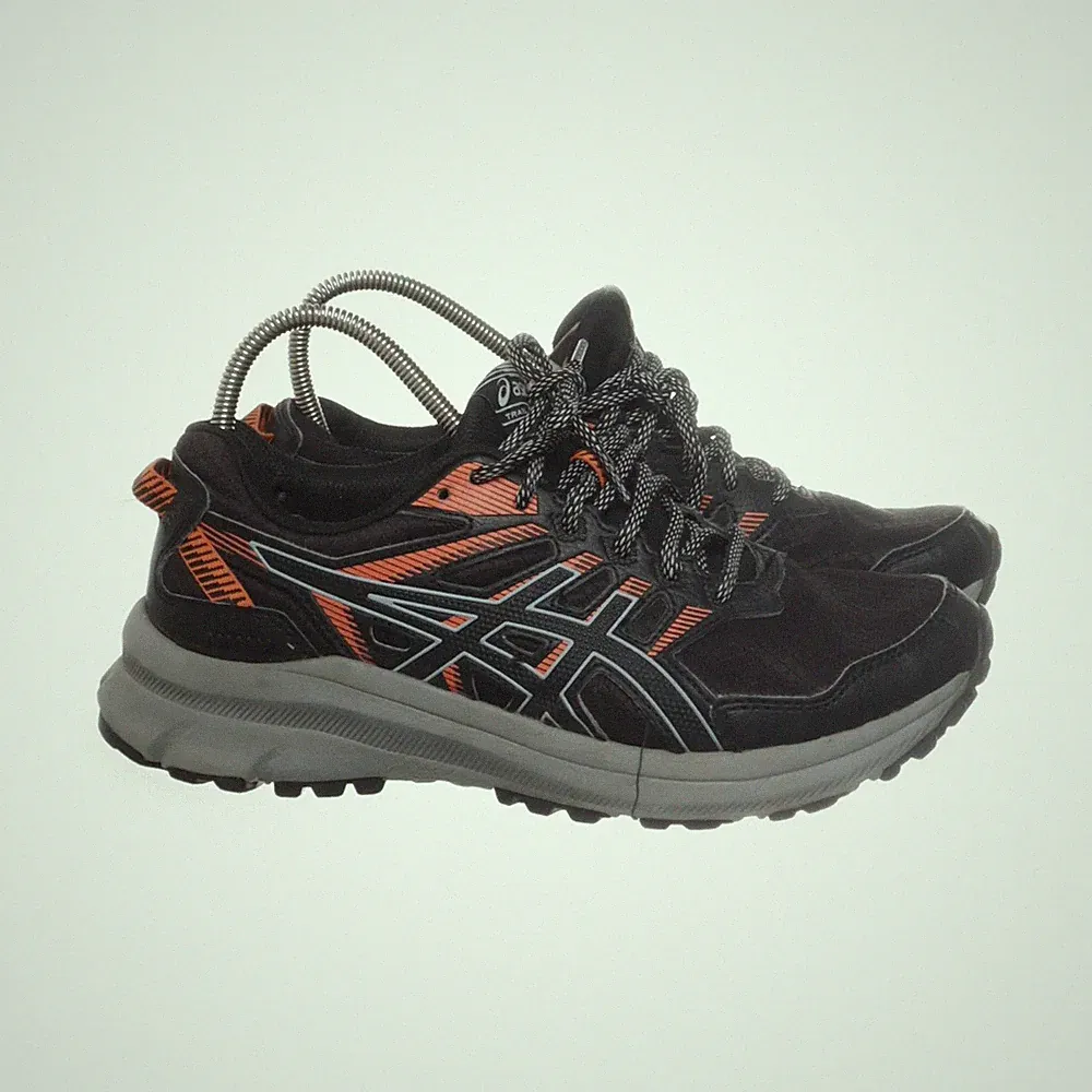 Asics, Laufschuhe, Größe: 39, TRAIL SCOUT 2, Schwarz/Orange/Grau, Herren #8aM