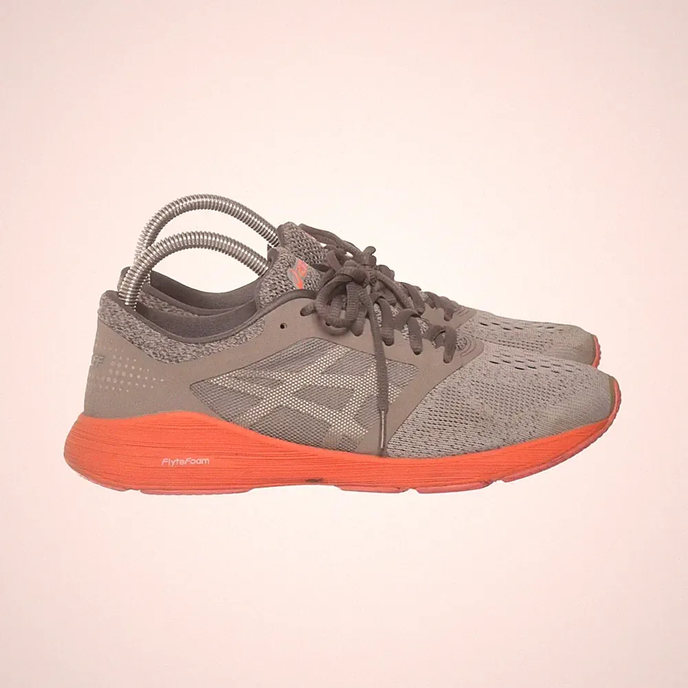 Asics, Laufschuhe, Größe: 40 1/2, Grau/Pink, Damen #Ptg