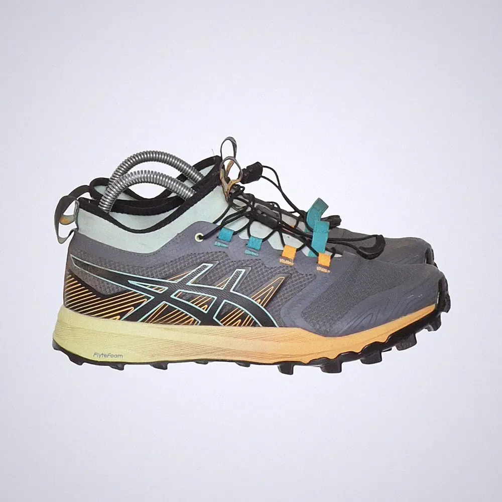 Asics, Laufschuhe, Größe: 40, model: fuji trabuco pro, Grau/Mehrfarbig #kdb