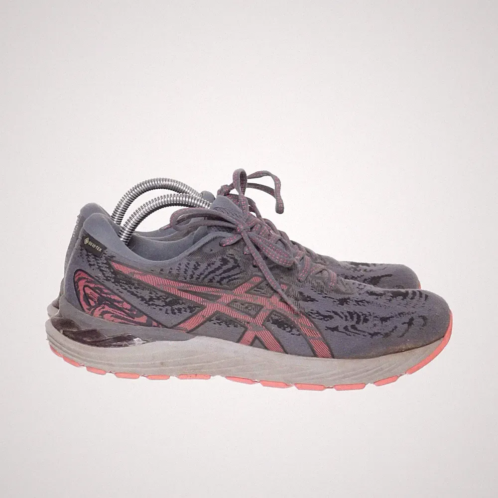 Asics, Laufschuhe, Größe: 40, model: gel-cumulus, Grau/Rot, Damen #oGp