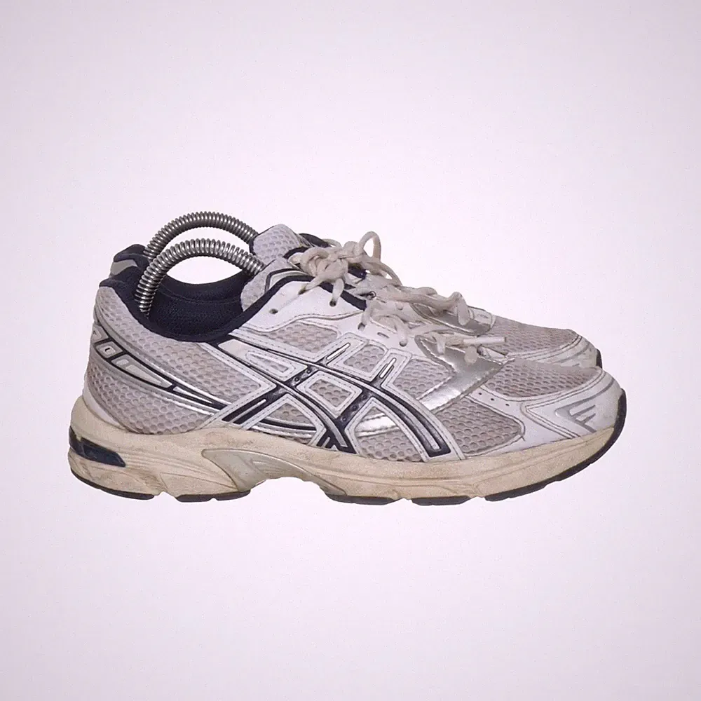 Asics, Laufschuhe, Größe: 40, Weiß/Blau, Herren #guw
