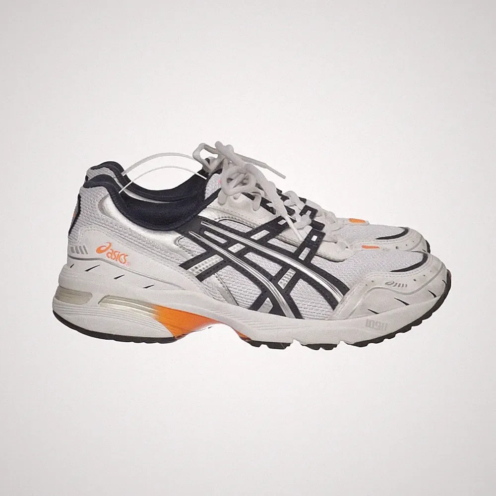 Asics, Laufschuhe, Größe: 40, Weiß/Blau/Silber, Herren #zif
