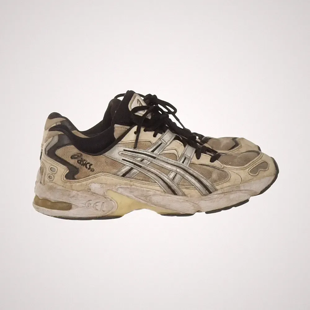 Asics, Laufschuhe, Größe: 40, Weiß/Schwarz/Silber, Herren #AeD