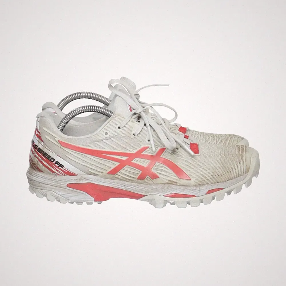 Asics, Laufschuhe, Größe: 41, Grau/Rot, Damen #ID5