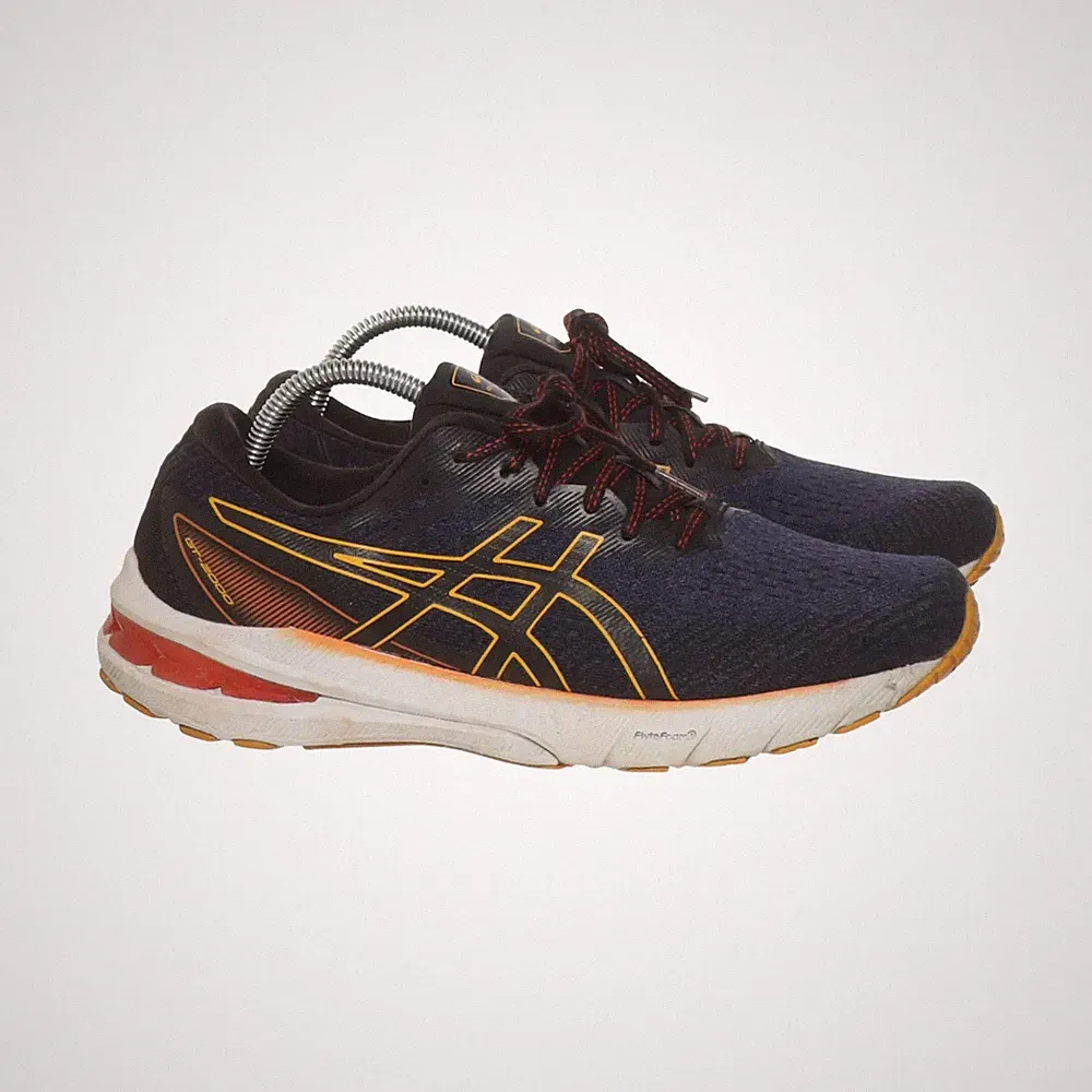 Asics, Laufschuhe, Größe: 42 1/2, model: gt-2000 10, Blau/Schwarz/Gold #OpS