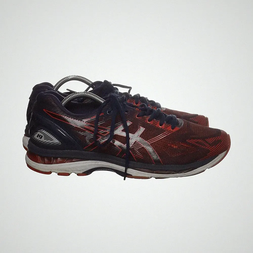 Asics, Laufschuhe, Größe: 43 1/2, model: t700n, Blau/Orange, Herren #ANF