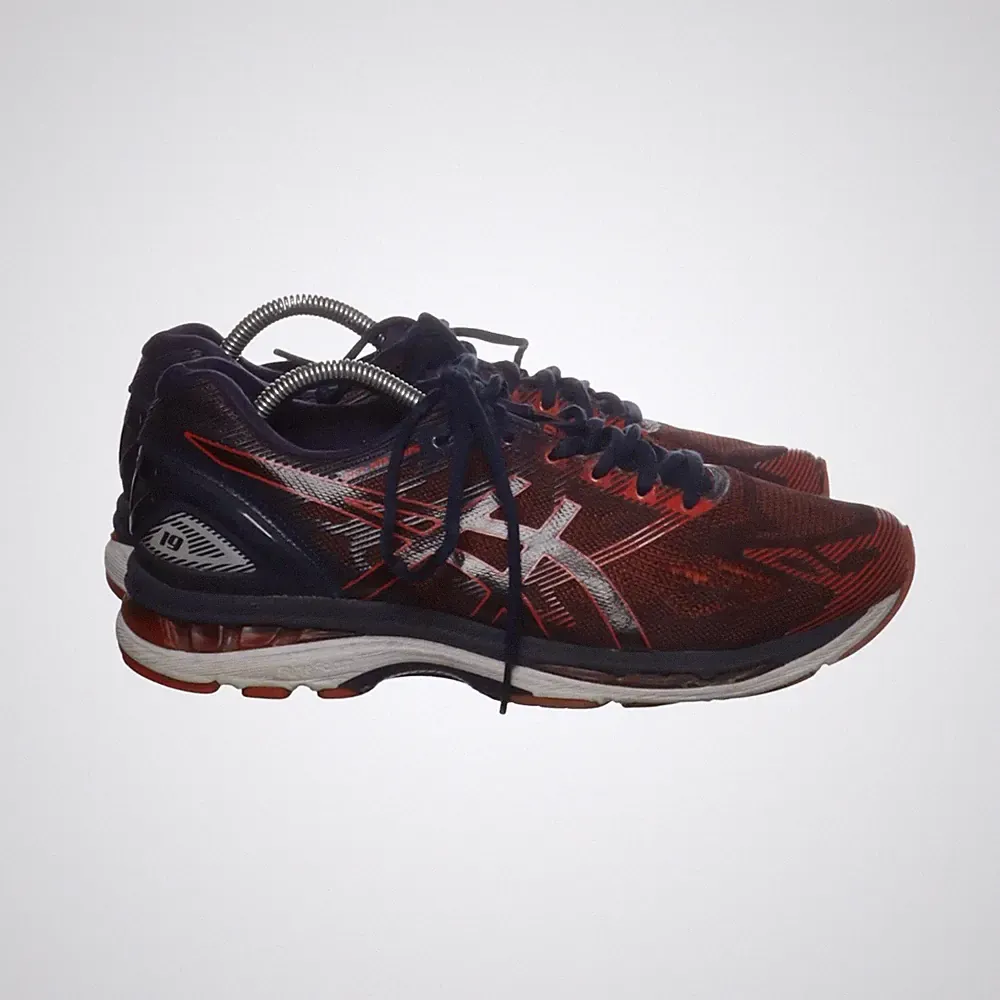 Asics, Laufschuhe, Größe: 43 1/2, T700N, Blau/Orange, Herren #ANF