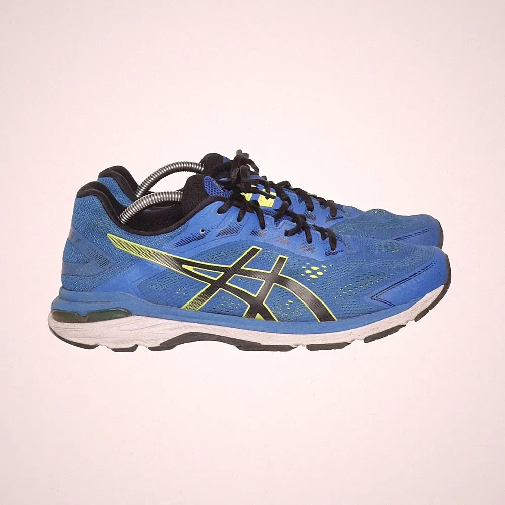 Asics, Laufschuhe, Größe: 44 1/2, GT-2000 7, Blau/Schwarz, Herren #aw2