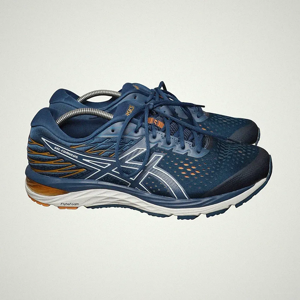 Asics, Laufschuhe, Größe: 45, model: gel-cumulus 21, Lederimitat #aF9
