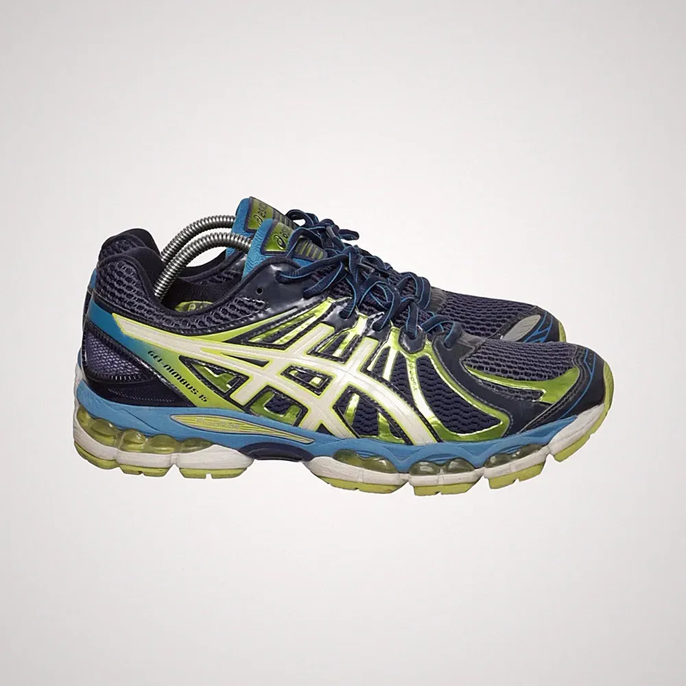 Asics, Laufschuhe, Größe: 45, model: gel-nimbus, Lederimitat/Polyester #nAG