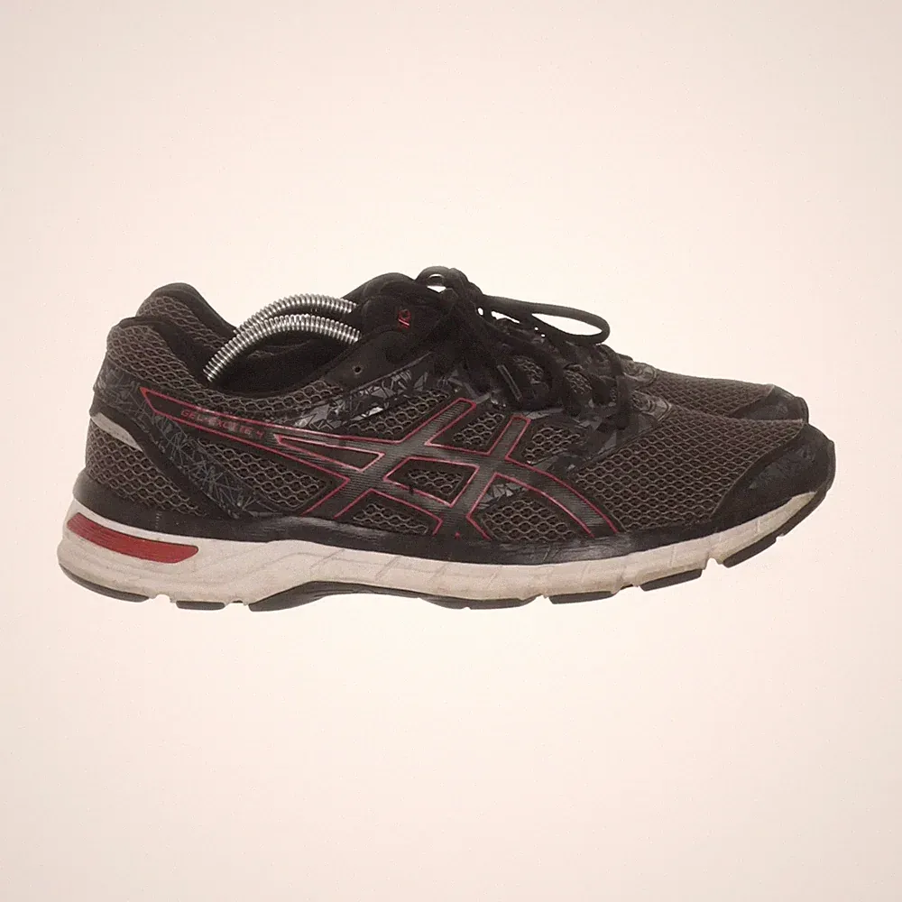 Asics, Laufschuhe, Größe: 46, model: 6e3n, Schwarz/Rot, Herren #V3C