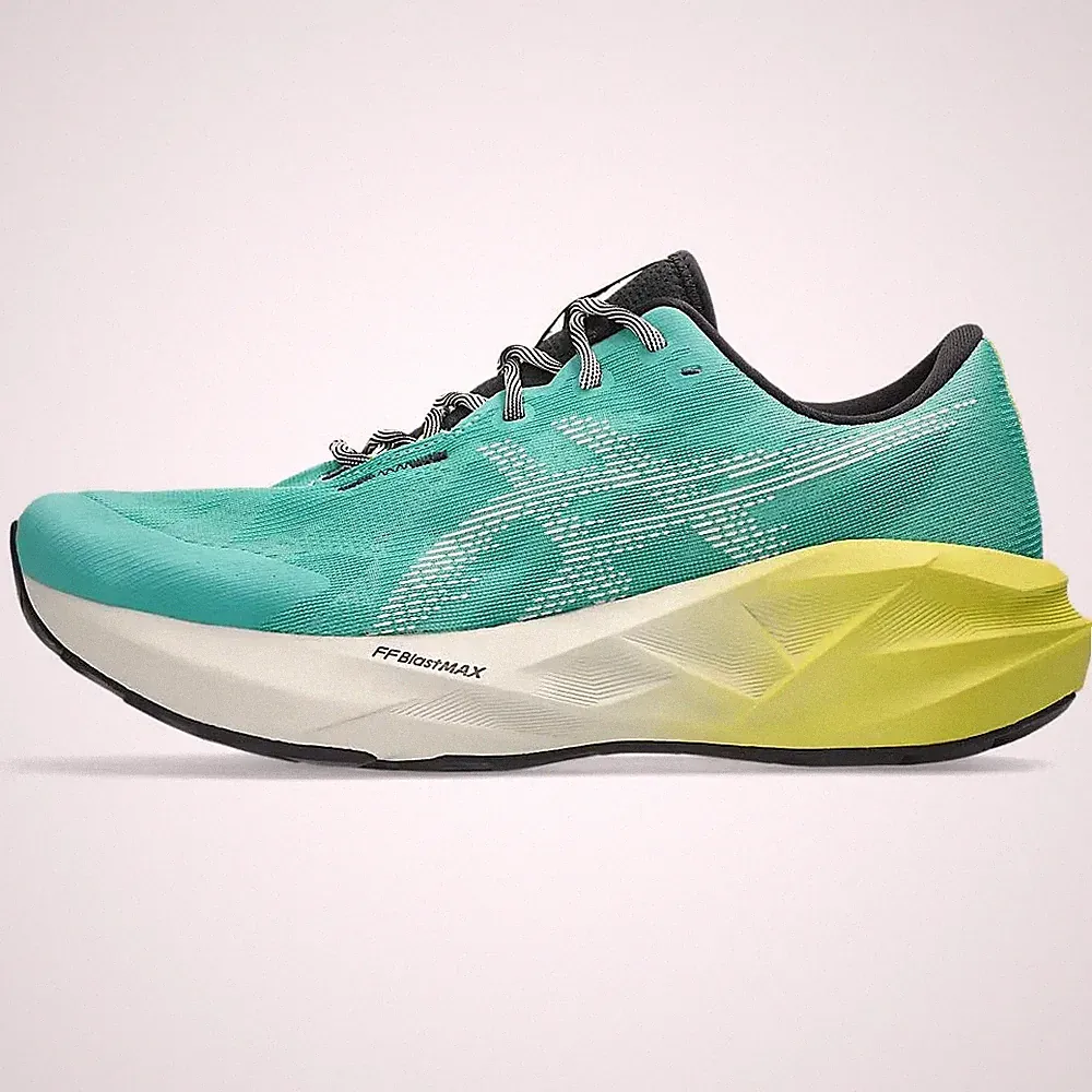 ASICS NOVABLAST 5 TR Herren Laufschuhe Aurora Green Light Dust 300 Japan