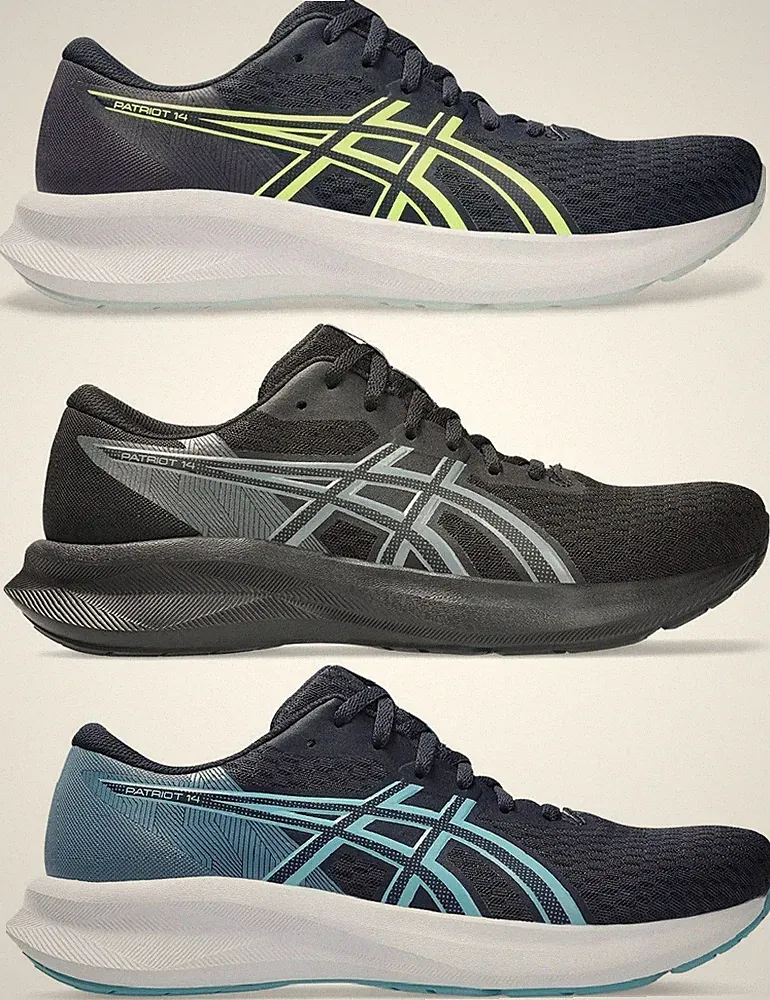 ASICS PATRIOT 14 SCHUHE SHOES SCHUHE HERREN DAMEN TRAIL GEL RUNNING PULSE KAYANO
