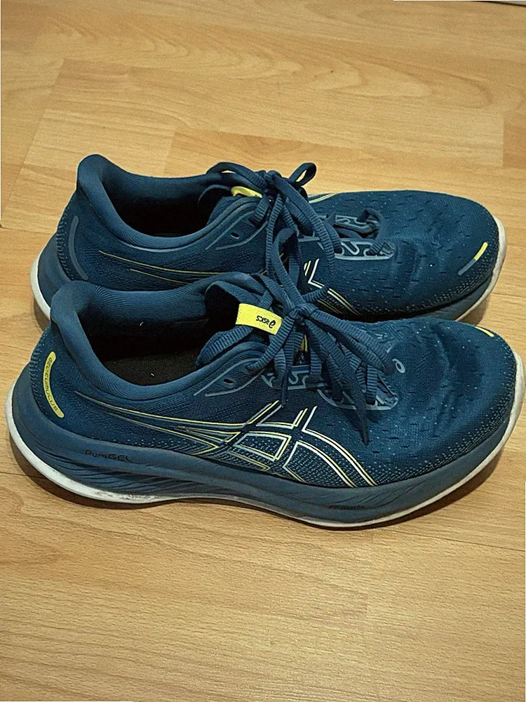asics laufschuhe gelb