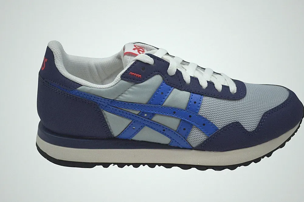 Asics Tiger Runner II piedmont grey peacoat Laufschuhe 1201A792 022 grau