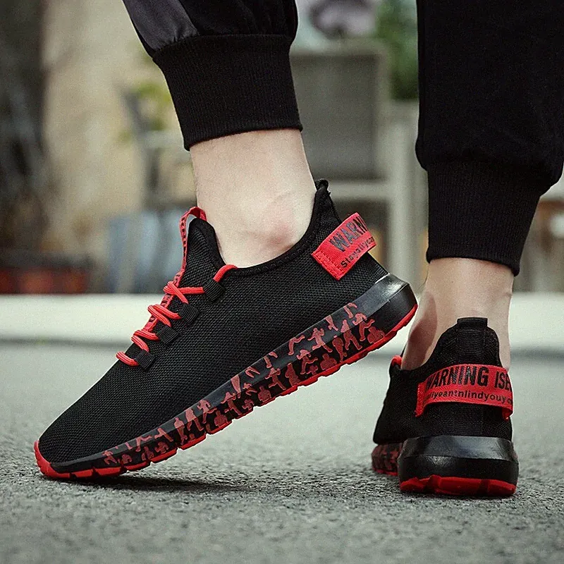Atmungsaktive Herren Laufschuhe, Freizeit Sneaker für Herren