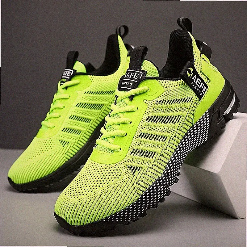 Atmungsaktive Herren Laufschuhe, leichte hochwertige Sneaker.