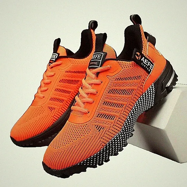 Atmungsaktive Herren Laufschuhe, leichte Sneaker, bequem.