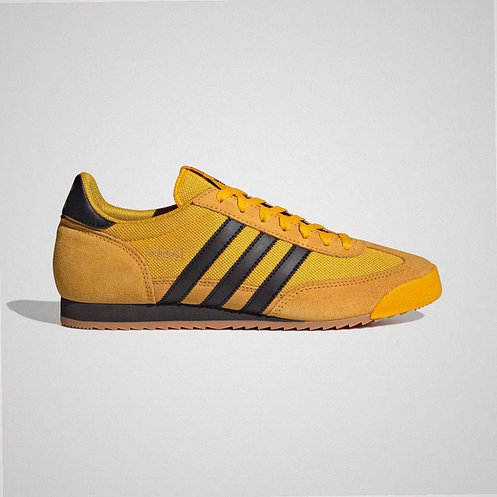 Authentische Adidas Originals R71 Dragon Schuhe ® (Herren UK Größe 7-12) Crew gelb