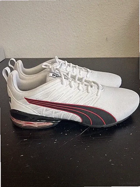 #B512: Puma VOLTAIC EVO LIGHT Herren Laufschuhe Sneaker 310304 01 weiss Gr.48