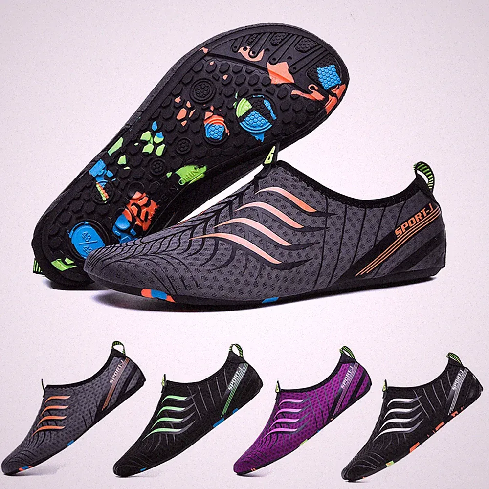 Badeschuhe Herren Schwimmschuhe Damen Schnell Trocken Wasserschuhe Strandschuhe