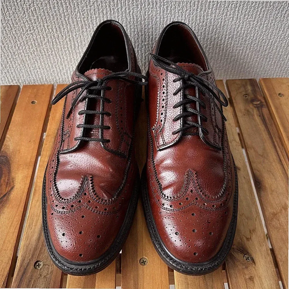 Barclay Herren Budapester Lederschuhe US 8,5 D Hergestellt in den USA Top...