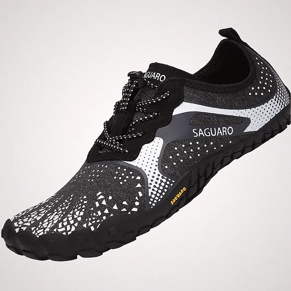 Einfarbig Barfußschuh